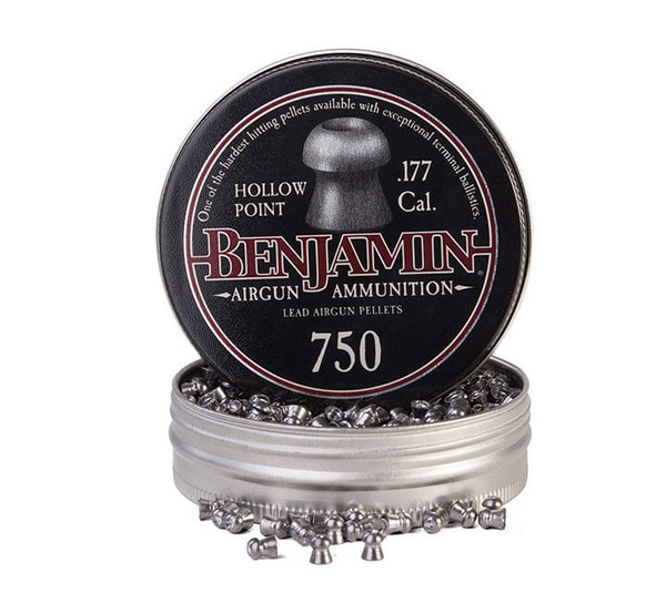 Benjamin .177cal Hollow Point Lead Pellets - 7.9 Grain (750 Count) M119-14020