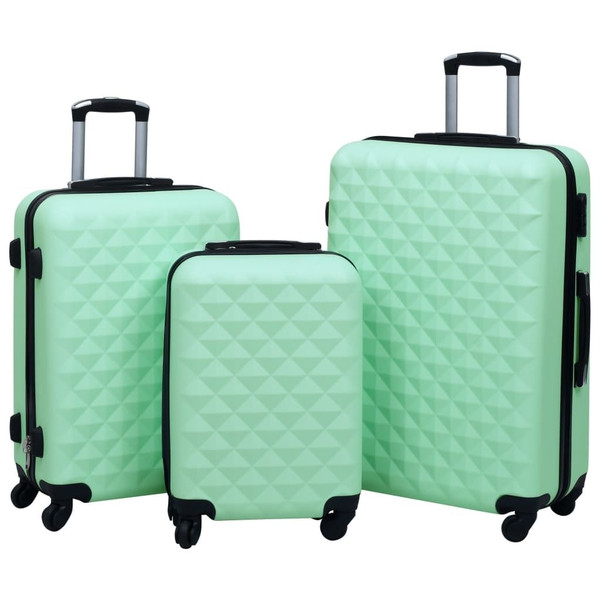 Hardcase Trolley Set 3 pcs Mint ABS A949-92415