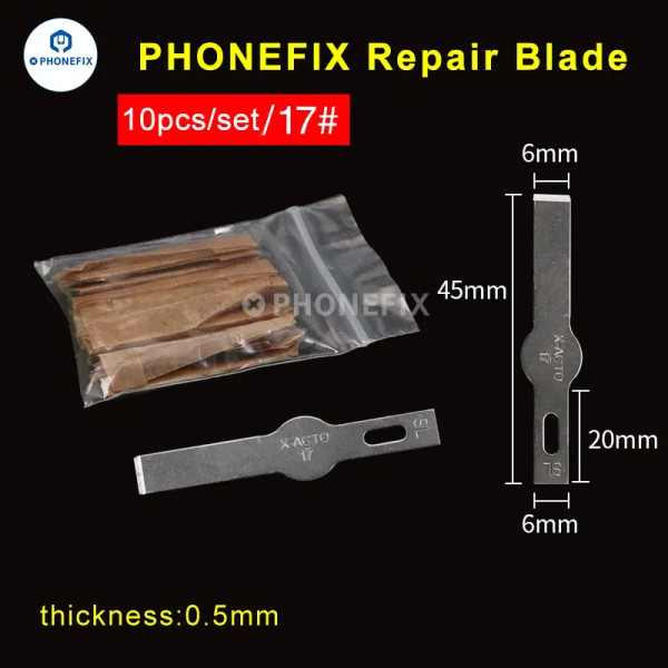 Color: Red, Silver Tone - 10pcs #4A #11 #18 Scalpel Knife Blades Engraving Non-Slip Metal Scalpel K F640-12000037981841288