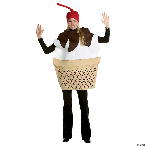 Adult ice cream sundae costume M680-GC7152