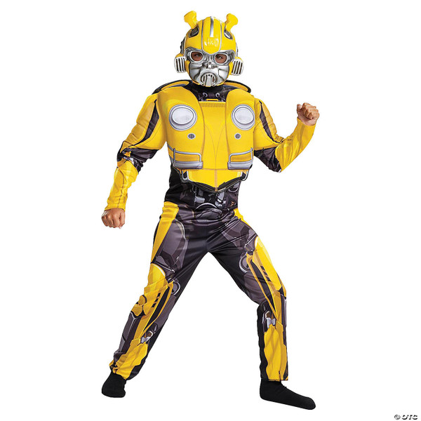 Child s Muscle Transformers Bumblebee Costume Medium N274-MR01DG67655K