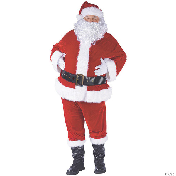 Santa suit complete velour M680-FW7509