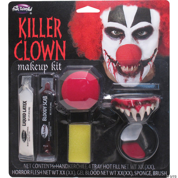 Killer clown make up kit N274-MR01FW9422KC