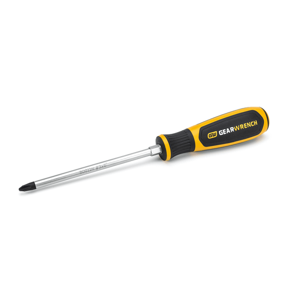GearWrench No. 3 x 6 Inch Phillips Dual Material Screwdriver T398-KDT80011H