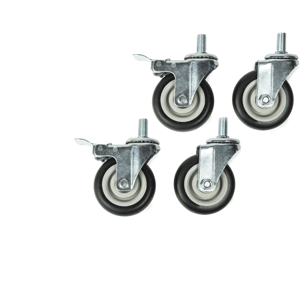 Titan 4" heavy-duty swivel casters T398-TIT21005