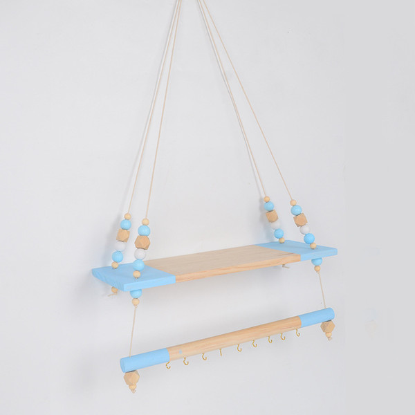 Single-Layer Shelf With Upper Board And Lower Stick Wall Decoration Q119-CJGJ1103374