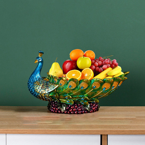 Living Room Home Snacks Dried Fruit Plate Desktop Decoration Ornaments Q119-CJGJ1070827