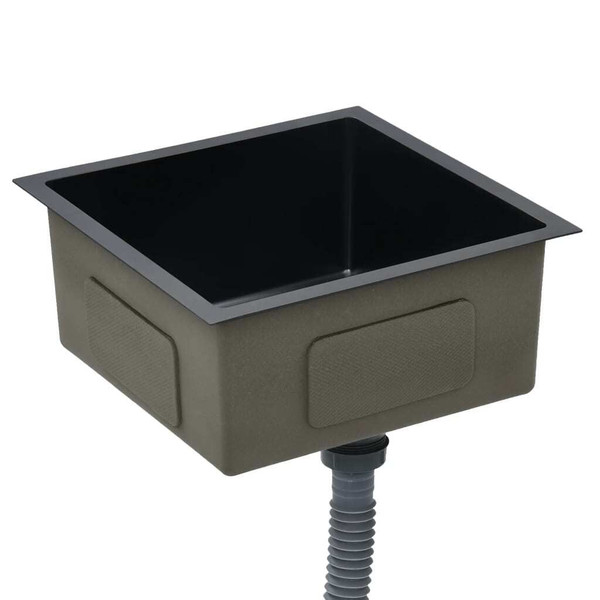 Handmade Kitchen Sink Black Stainless Steel A949-145083