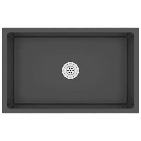 Handmade Kitchen Sink Black Stainless Steel A949-51517