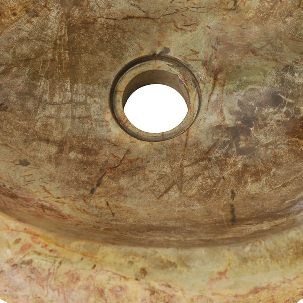 Sink 17.7"x13.8"x5.9" Fossil Stone Cream A949-142778