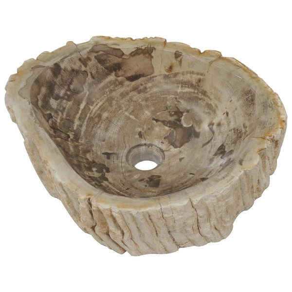 Sink 17.7"x13.8"x5.9" Fossil Stone Cream A949-142778