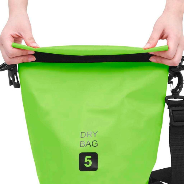 Dry Bag Green 1.3 gal PVC A949-92779