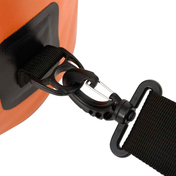 Dry Bag with Zipper Orange 4 gal PVC A949-92784
