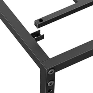 US IDEALHOUSE Twin Metal Platform Bed Frame with Sturdy Steel Bed Slats,Mattress Foundation No Box  K484-PHO_0PU0DX0G_US