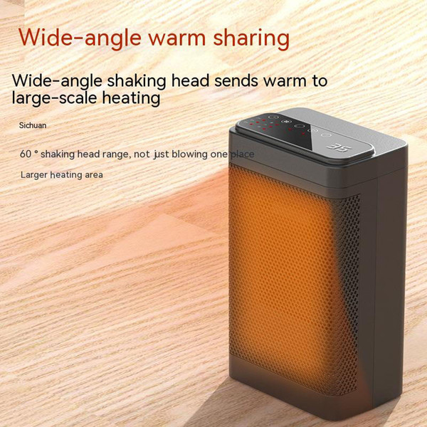 1500w Space Electric Heater with Remote Control 3 Modes 12h Timer Tip-over Protective for Home Offi K484-PHO_0X44QM0N