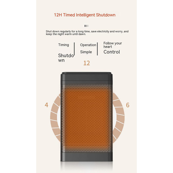 1500w Space Electric Heater with Remote Control 3 Modes 12h Timer Tip-over Protective for Home Offi K484-PHO_0X44QM0N