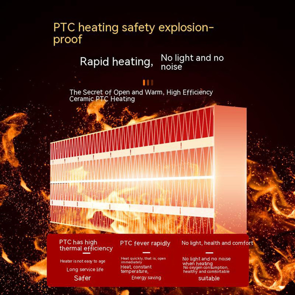 1500w Space Electric Heater with Remote Control 3 Modes 12h Timer Tip-over Protective for Home Offi K484-PHO_0X44QM0N