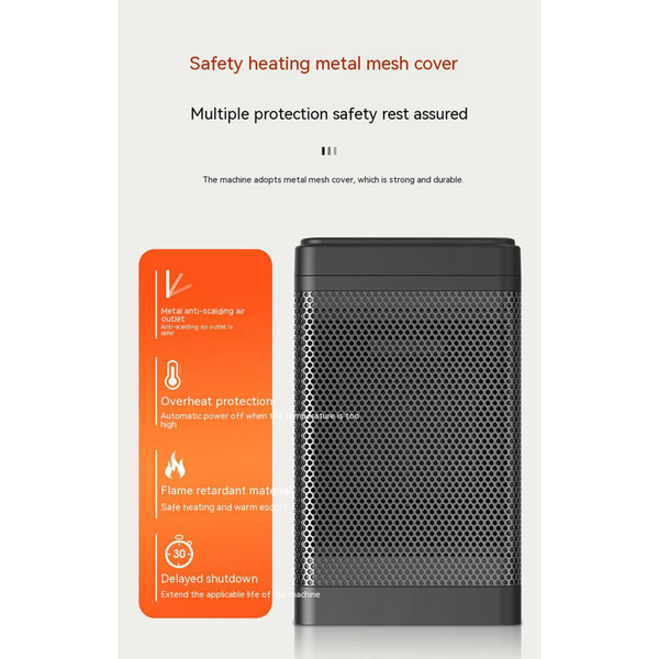 1500w Space Electric Heater with Remote Control 3 Modes 12h Timer Tip-over Protective for Home Offi K484-PHO_0X44QM0N