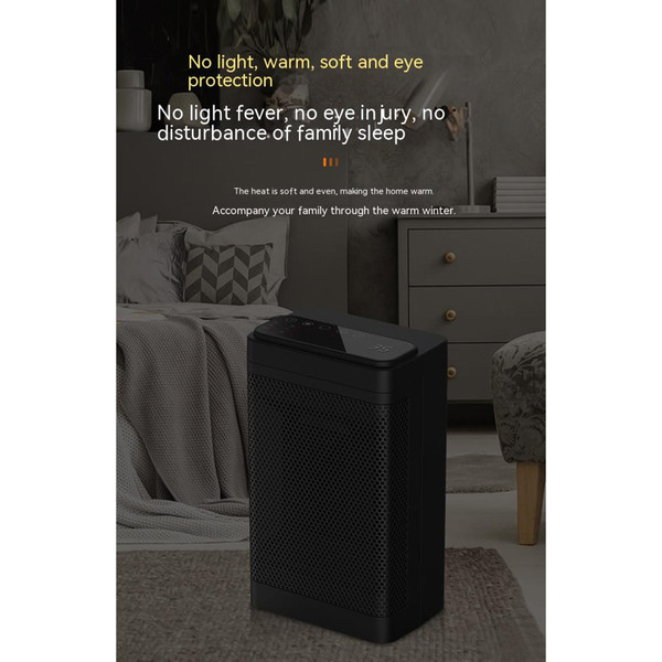 1500w Space Electric Heater with Remote Control 3 Modes 12h Timer Tip-over Protective for Home Offi K484-PHO_0X44QM0N