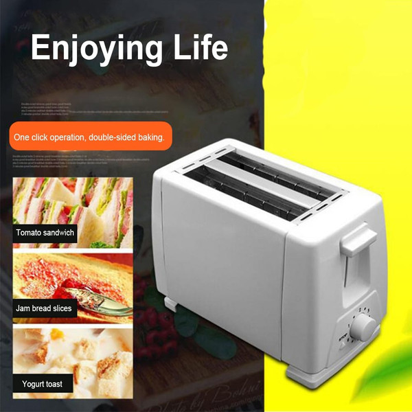 750W Household Baking Toaster 6 Levels Settings Multi-function Automatic Toaster with 2 Slots EU Pl K484-FQZHE_291MB4IC