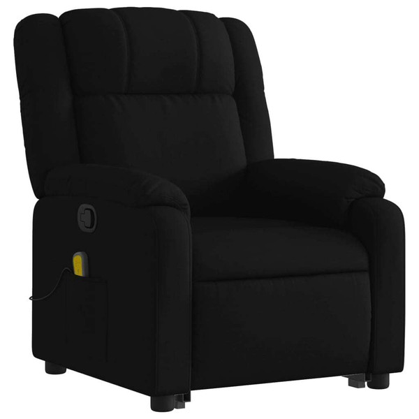 Stand up Massage Recliner Chair Black Fabric A949-3206227