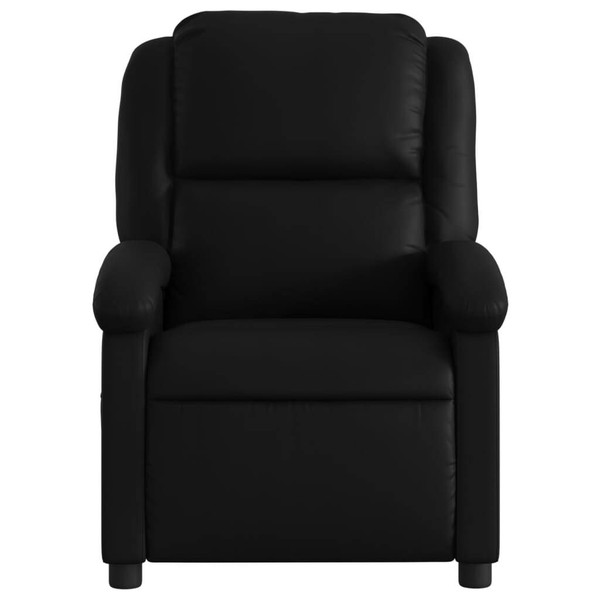 Massage Recliner Chair Black Faux Leather A949-371782