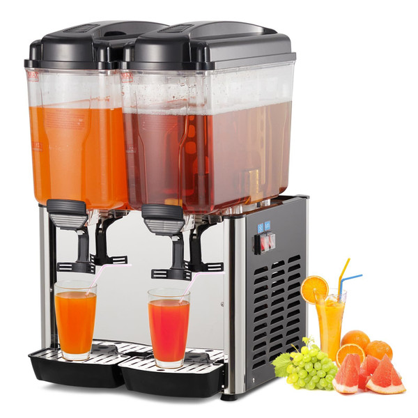 US GARVEE 36L Commercial Beverage Dispenser Food Grade Material Stainless Steel Slushy Machine K484-PHO_0YIFX8S4_US