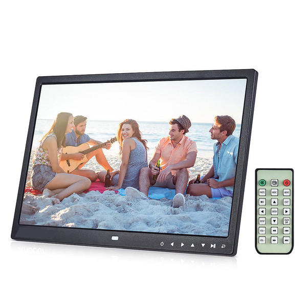 15 inch Digital Picture Photo Frame 1280x800 HD Resolution 16:9 Wide Picture Screen Clear and Disti K484-PEL_06P5GFSO