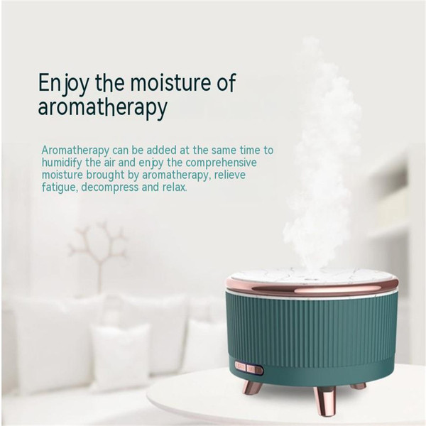500ml Ultrasonic Household Mini Humidifier Low Noise Large Capacity Aroma Essential Oil Diffuser Da K484-PHO_0YEJ6QS1