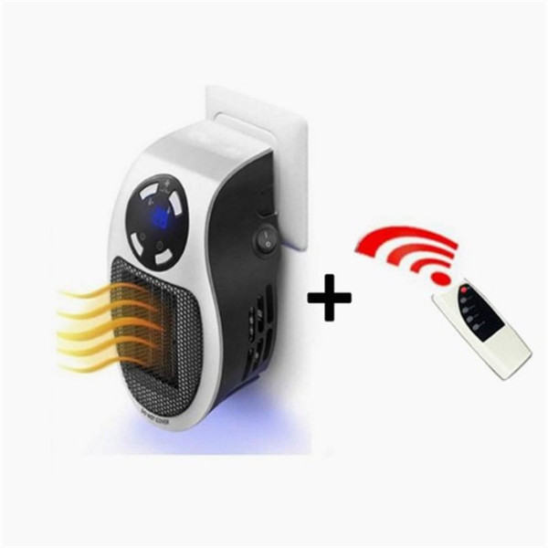 500w Portable Electric Heater Led Display Remote Control Household Radiator Warmer Machine with Tim K484-PHO_0X5VZKJA