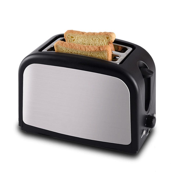 220v 800w Household Toaster 7 Levels Settings Home Breakfast Machine with 2 Slots Silver Gray EU Pl K484-FQZHE_7DAOL80Z