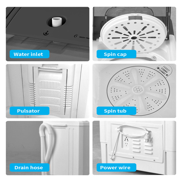 Us Plug Xpb65-2288s Twin Tub Washing Machine 110v 420w Double Tub With Drain Pump Semi-automatic 26 K484-PHO_0Y2N17DI_US