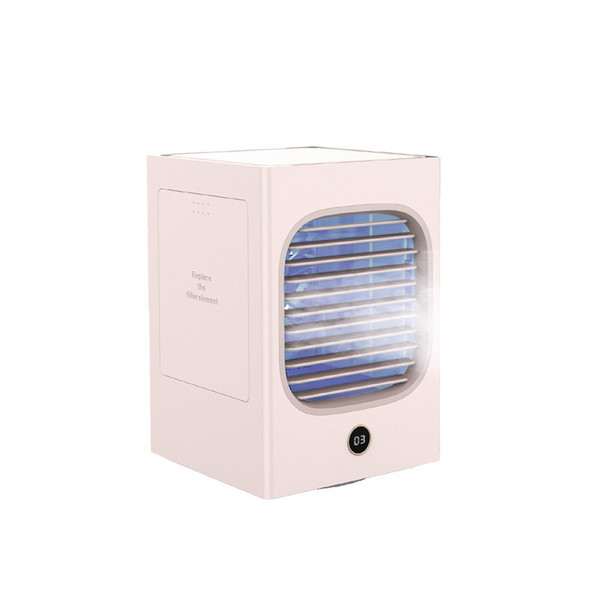 Portable Air Cooler Fan 180ML Air Conditioner Fans Mini USB Desktop Air Cooling Fan Humidifier Puri Q119-CJJD1191219
