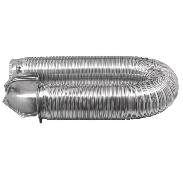 Builder's Best 112423 4" x 8ft UL Transition-Duct Single-Elbow Kit R810-BDB111718