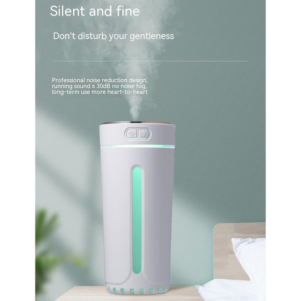 Portable Ultrasonic Mini Humidifier With 300ml Water Tank Usb Car Air Freshener Aroma Diffuser With K484-PHO_0YS9E4DA