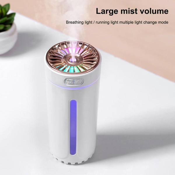 Portable Ultrasonic Mini Humidifier With 300ml Water Tank Usb Car Air Freshener Aroma Diffuser With K484-PHO_0YS9E4DA