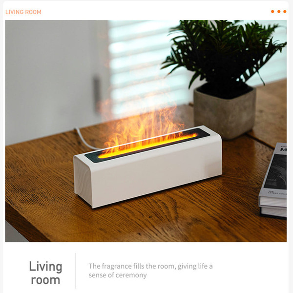 Portable Mini Essential Oil Diffusers With 150ml Water Tank Capacity USB Flame Air Humidifier Mist  K484-FQZHE_HQAXU6X0