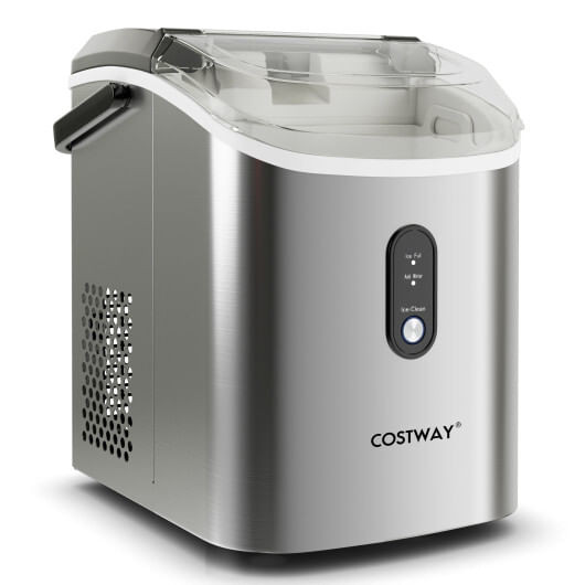 Nugget Countertop Ice Maker with Soft Chewable Pellet Ice-Black B593-ES10294US
