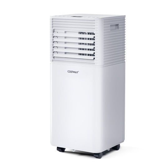 10000 BTU Air Cooler with Fan and Dehumidifier Mode-White - Color: White D681-FP10111US-WH