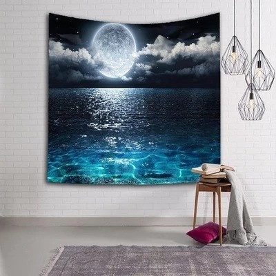 Size: 150x130cm - The Reflection  Wall Tapestry Q119-CJJJJFCL00464-150x130cm