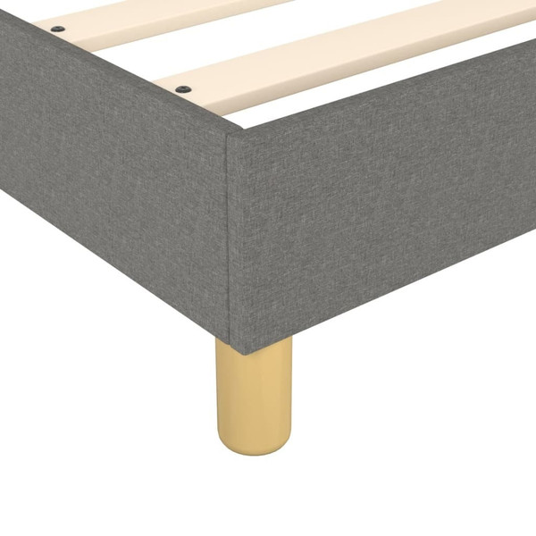  Bed Frame Dark Gray Fabric (100% polyester), plywood, engineered wood A949-3121000