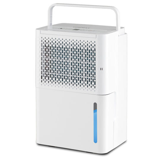2000 Sq. Ft 32 Pint Dehumidifier with Continuous/Drying/Auto Mode-White - Color: White D681-ES10262US-WH