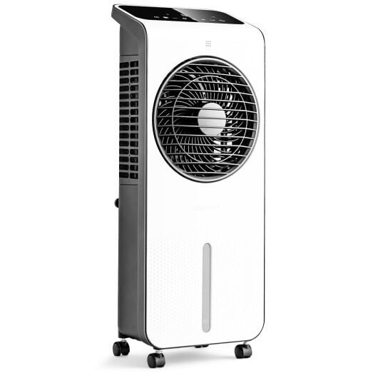 3-in-1 Evaporative Air Cooler with 12H Timer Remote-White - Color: White D681-ES10163US-WH