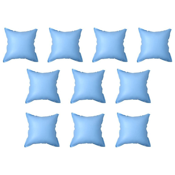 Pool Pillow Set of 10 Blue PVC Large Durable Pool Pillow A949-92436