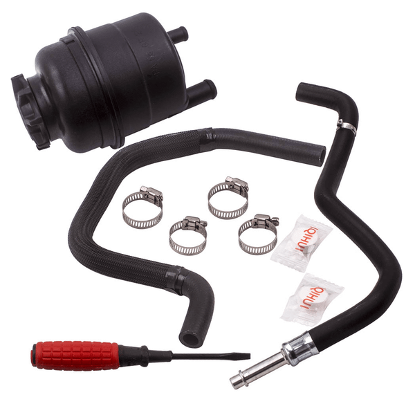 Power Steering Reservoir and Hose Kit For BMW E39 525i 528i 530i 32411094306 32411097164 T575-S0671296912