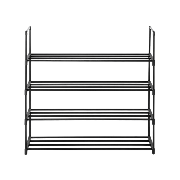 2 Set 4 Tiers Shoe Rack Shoe Tower Shelf Storage Organizer For Bedroom, Entryway, Hallway, and Clos T575-S0671295445
