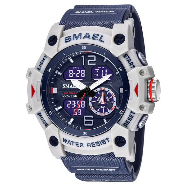 SMAEL Luxury Men Fashion Business Watch Led Digital Sports Quartz Wristwatch Casual Waterproof Watc K484-PEL_0NCO4Y6F