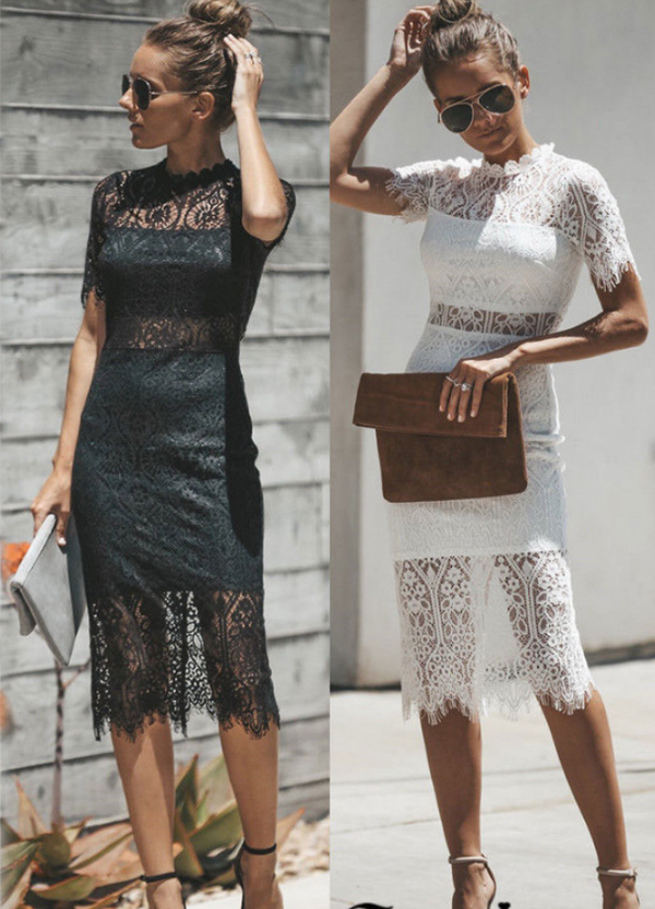 Cutout perspective dress Q119-CJNSSYLY02087