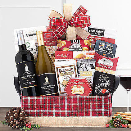 Robert Mondavi Private Selection Duet: Wine Gift Basket Z954-WC-714
