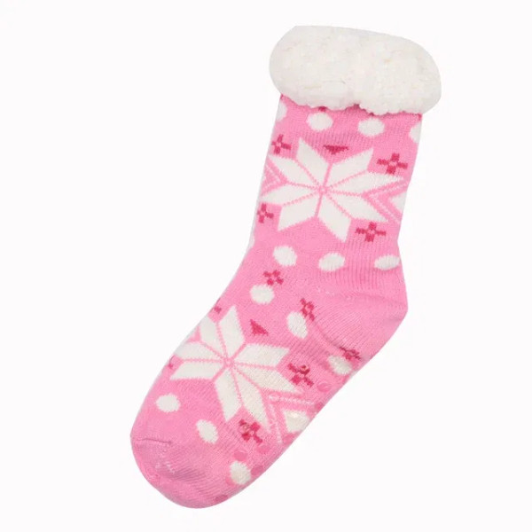 Color: Yellow, Shoe Size: 41 - Glglgege twist stripes Winter Women Socks Women Non-slip Adult Floor F640-12000020985836724